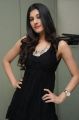 Telugu Actress Sabha Hot in Black Dress Photos