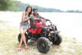 Shubra Aiyappa, Shanmuga Pandian in Sagaptham Movie Latest Stills