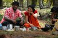 Shanmuga Pandian, Neha in Sagaptham Tamil Movie Stills