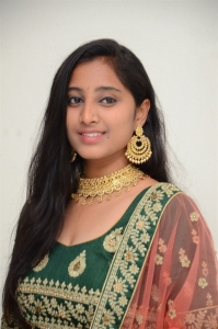 Telugu Actress Sahana Pictures @ Bari Trailer Launch