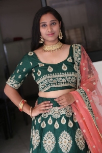 Telugu Actress Sahana Pictures @ Bari Trailer Launch