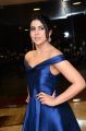 Telugu Actress Sahar Afsha Images in Blue Dress
