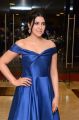 Telugu Actress Sahar Afsha Blue Dress Images
