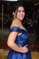Telugu Actress Sahar Afsha Images in Blue Dress