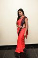 Actress Sai Akshatha Hot in Sleeveless Black Blouse & Red Saree Pics