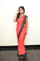 Actress Akshita Reddy Red Saree Hot Pics