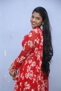 Actress Sai Chandhana Stills @ The Deal Movie Teaser Launch