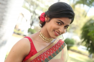 Shikaru Movie Actress Sai Dhanshika Saree Pics