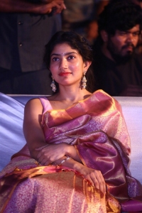 Actress Sai Pallavi Cute Saree Pics @ Shyam Singha Roy Trailer Launch