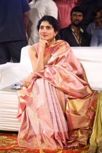 Actress Sai Pallavi Cute Saree Pics @ Shyam Singha Roy Trailer Launch