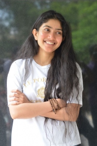 Actress Sai Pallavi Cute Pics @ Virata Parvam Interview