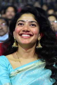 Actress Sai Pallavi Cute Saree Stills @ Virata Parvam Pre Release