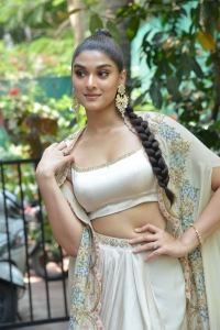 Saiee Manjrekar Latest Photos @ Ghani Movie Interview