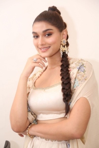 Saiee Manjrekar Latest Photos @ Ghani Movie Interview