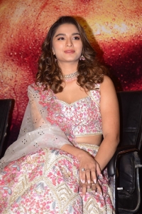 Actress Saiee Manjrekar Pics @ Ghani Movie Trailer Launch