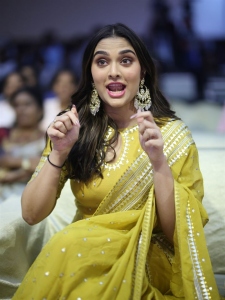 Actress Saiee Manjrekar Pics @ Skanda Movie Cult Jathara