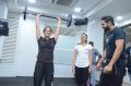 Saina Nehwal Launches Rakul Preet Singh F45 Gym at Kokapet Photos