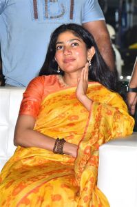 Actress Sai Pallavi Saree Pics @ Thandel Thank You Meet