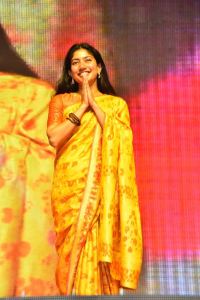 Actress Sai Pallavi Saree Pics @ Thandel Thank You Meet