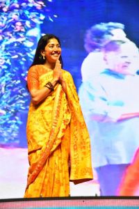 Actress Sai Pallavi Saree Pics @ Thandel Thank You Meet