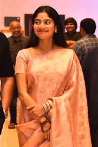 Sai Pallavi Saree Stills @ Thandel Trailer Launch