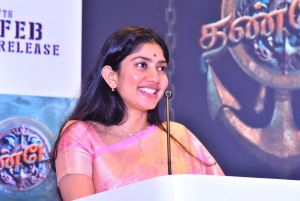 Sai Pallavi Saree Stills @ Thandel Trailer Launch