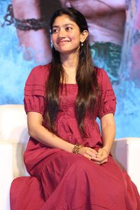 Actress Sai Pallavi Pictures @ Thandel Release Date Press Meet