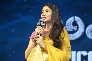 Actress Sai Pallavi Cute Pics @ Amaran Success Meet