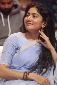 Sai Pallavi Cute Saree Photos @ Thandel Pre Release