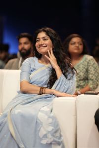 Sai Pallavi Cute Saree Photos @ Thandel Pre Release