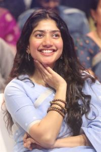 Sai Pallavi Cute Saree Photos @ Thandel Pre Release