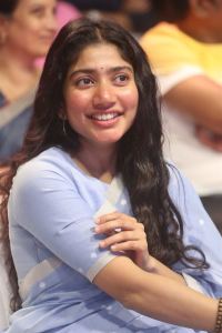 Sai Pallavi Cute Saree Photos @ Thandel Pre Release