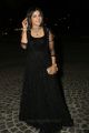 Tamil Actress Sakshi Agarwal Black Gown Dress Stills