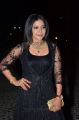 Tamil Actress Sakshi Agarwal Black Gown Dress Stills