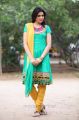 Actress Sakshi Choudhary in Cyan Color Churidar Photos