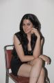 Sakshi Chowdary Hot Pics in Black Short Dress