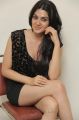 Sakshi Chaudhary Hot Pics in Black Short Dress
