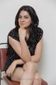 Sakshi Chowdary Hot in Black Tight Dress Pics