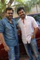 Venkatesh, Karthi at Sakuni Telugu Movie Audio Release Stills