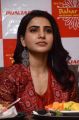 Actress Samantha Akkineni Red Dress Photos @ Bahar Cafe Launch