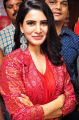 Actress Samantha Akkineni in Red Dress Photos @ Bahar Cafe Launch