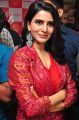 Actress Samantha Akkineni Red Dress Photos @ Bahar Cafe Launch
