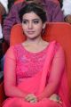 Gorgeous Samantha in Pink Saree at Autonagar Surya Audio Release