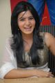 Actress Samantha New Cute Stills at SVSC Interview