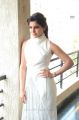 Actress Samantha Ruth Prabhu White Dress Photos