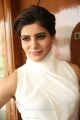 Beautiful Actress Samantha in White Dress Photos