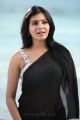 Jabardasth Actress Samantha Black Saree Photos