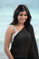 Actress Samantha in Black Saree Photos