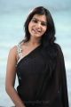 Actress Samantha in Black Saree Photos