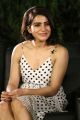 Actress Samantha Latest Cute HD Images @ Rangasthalam Movie Interview